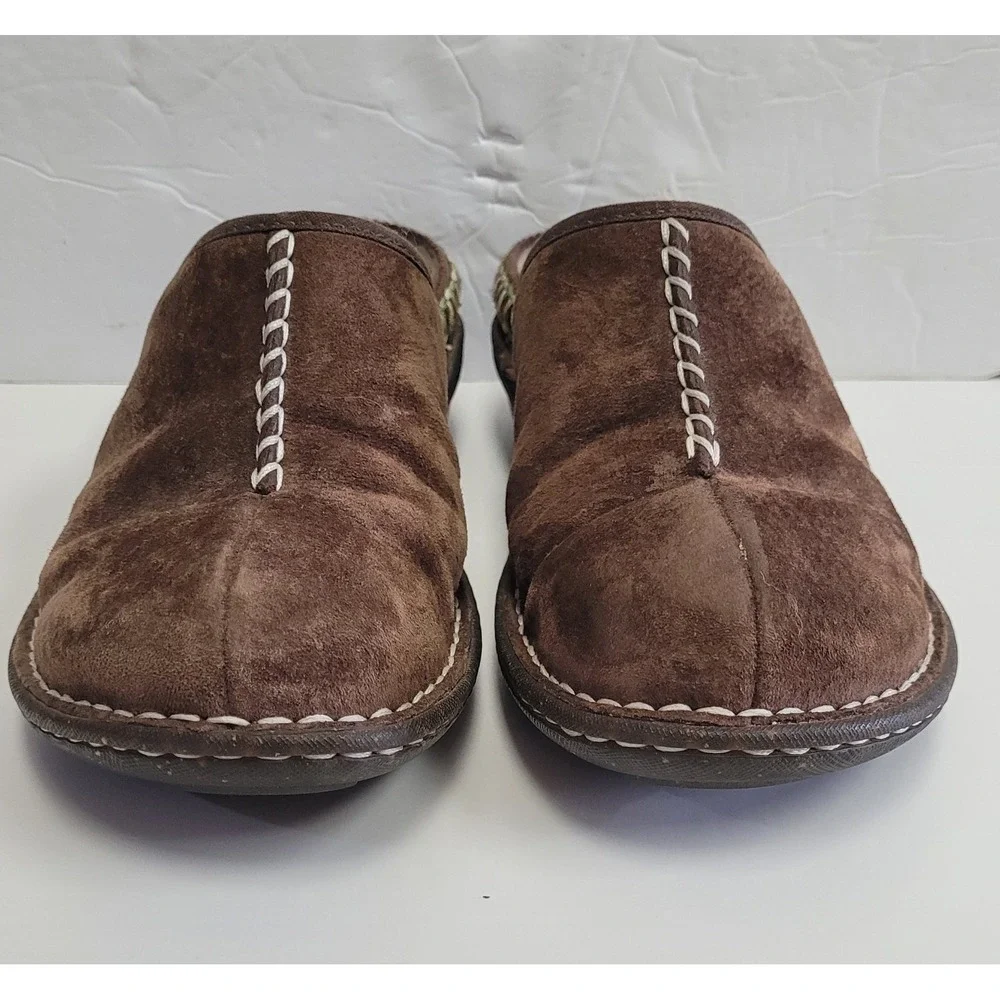 UGG Kohala Brown Leather  clog slipper Women's Mule Shoes Size 8‎ - Picture 4 of 8